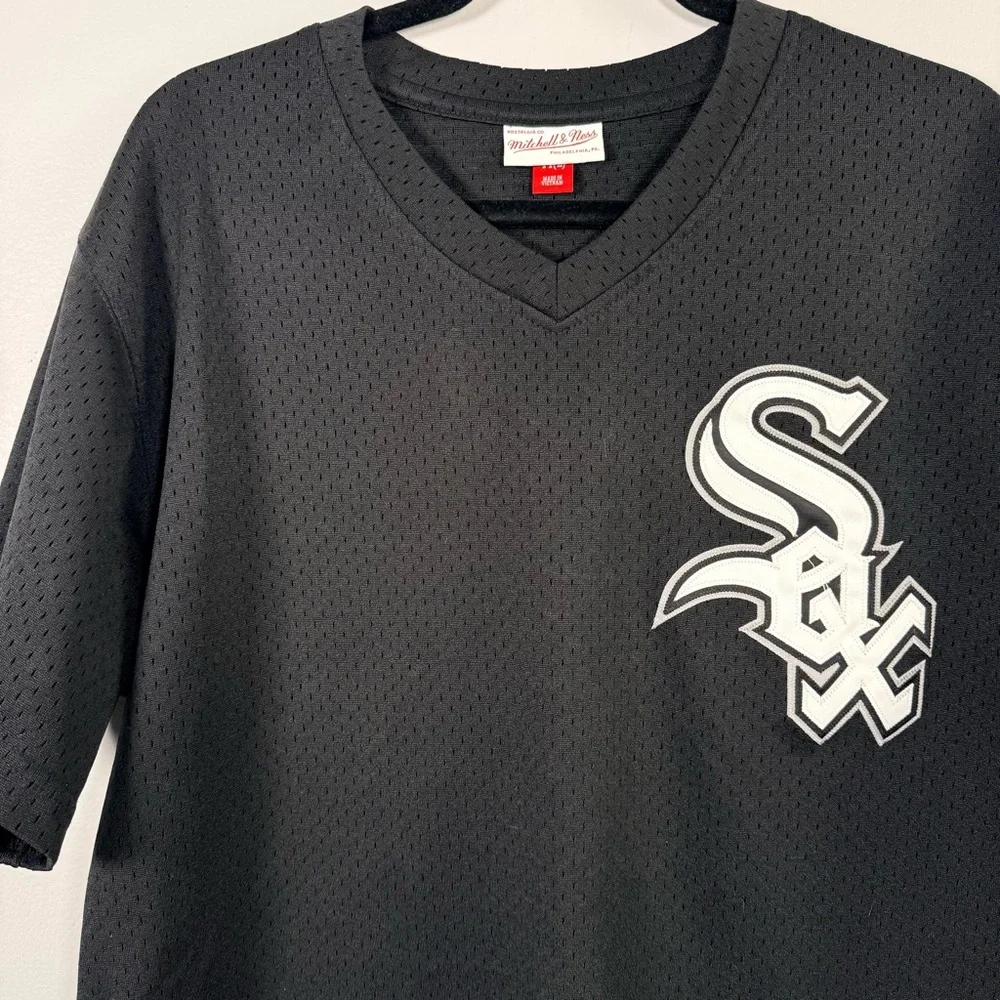 Mitchell & Ness Bo Jackson Chicago White Sox Batting Practice Jersey Black Lg. - Picture 2 of 14
